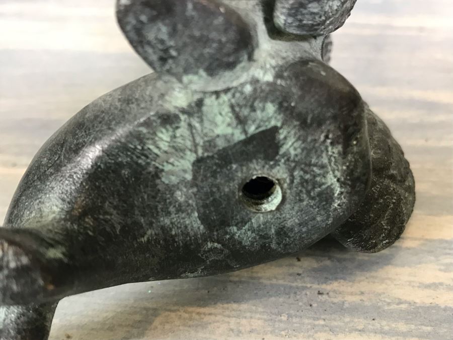 Metal Frog Sculpture And (19) Metal Cherubs [Photo 16]