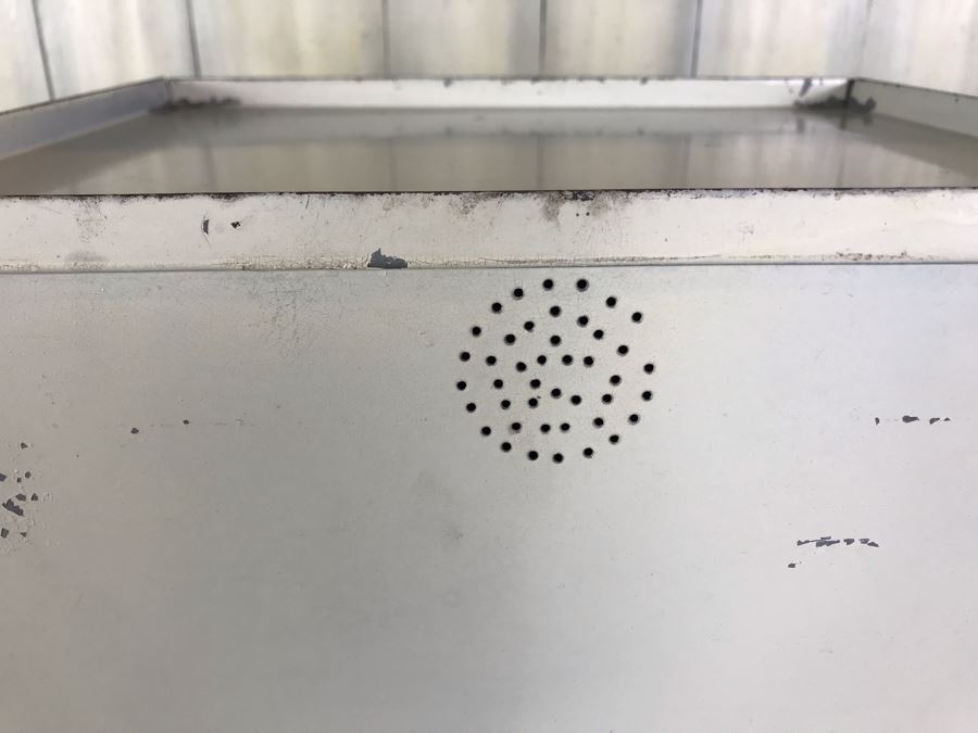 Antique Vintage Bread And Cake Cabinet Metal Bread Model No. T The Home Comfort Company Saint Paul, Minnesota 1919 Copyright 13'W X 11'D X 20'H [Photo 9]