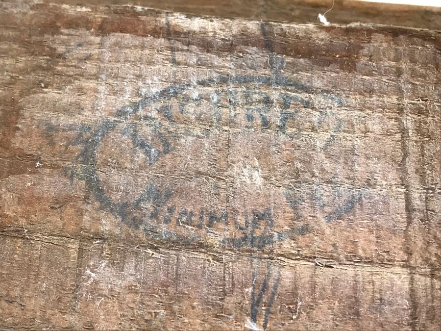 Antique Wooden Chicken Egg Carrying Case Box Cage With Handle 13'W X 15'H And Antique C.T. Childers Rapid Washer Laundry Clothes [Photo 9]