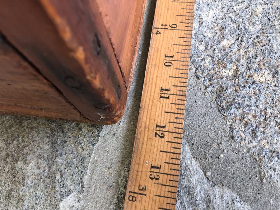 Antique Primitive Wooden And Metal Cage With Handle 17'D X 12'W X 12.5'H [Photo 21]