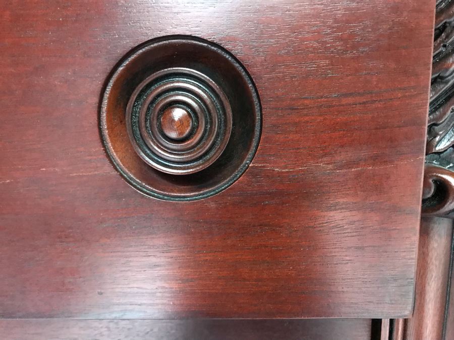 Ralph Lauren Gentleman's Mahogany 21-Drawer Chest Of Drawers Dresser - Estimate $5,000 65”W X 21”D X 64.5”H [Photo 21]