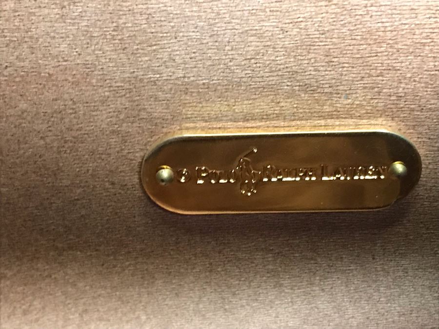 Ralph Lauren Gentleman's Mahogany 21-Drawer Chest Of Drawers Dresser - Estimate $5,000 65”W X 21”D X 64.5”H [Photo 13]