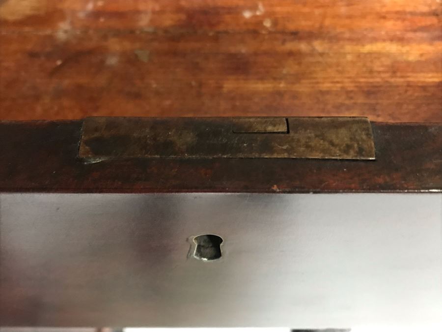 Stunning Mahogany Sideboard Buffet Table With Ornately Carved Claw Feet - Working Locks On Drawers And Cabinets - Have Skeleton Key [Photo 21]