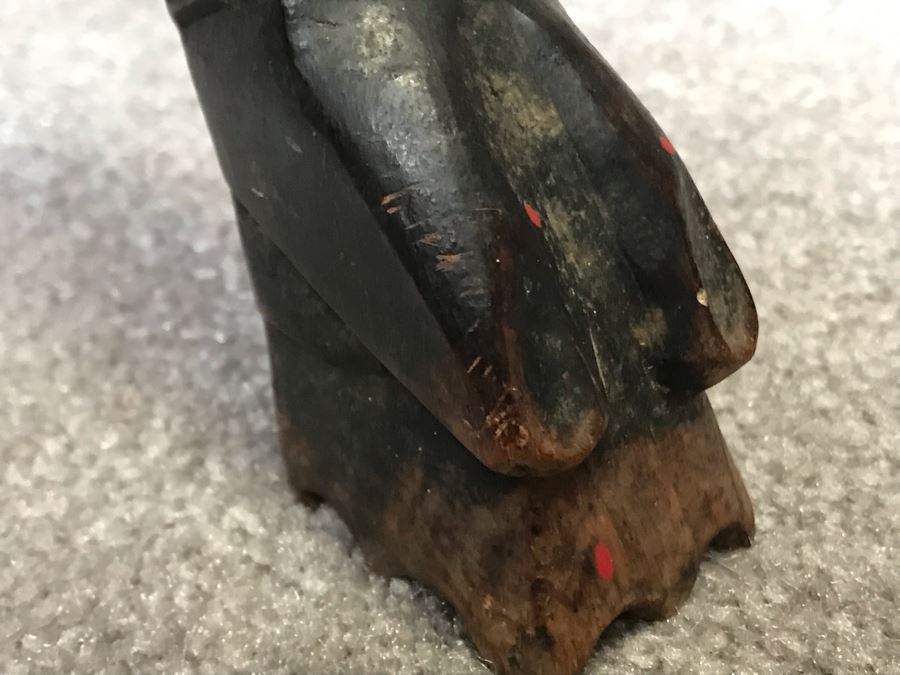 Antique Chinese Rosewood Fern Stand Table With Marble Top 36”H X 19”W [Photo 10]