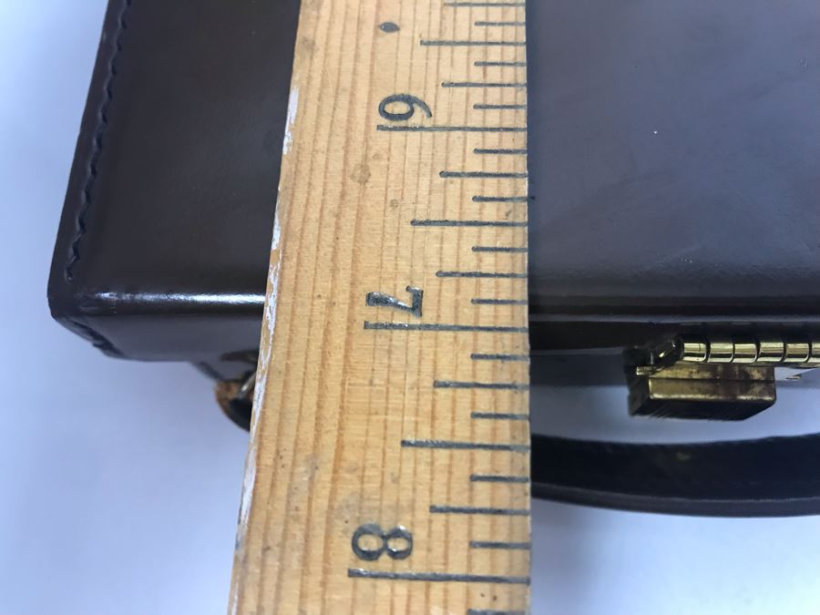 Vintage DUNHILL Pair Of 13oz Flasks Tin-Line Made In Germany With Leather Carrying Case [Photo 19]