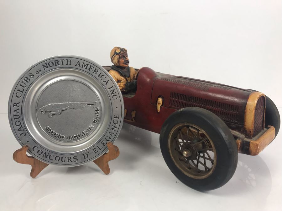 Second Jaguar In Class Award From The Jaguar Clubs On North America And Antique Car Model