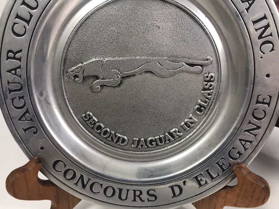 Second Jaguar In Class Award From The Jaguar Clubs On North America And Antique Car Model [Photo 4]