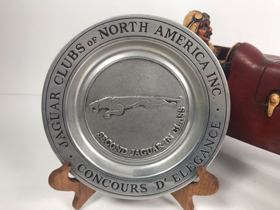 Second Jaguar In Class Award From The Jaguar Clubs On North America And Antique Car Model [Photo 3]