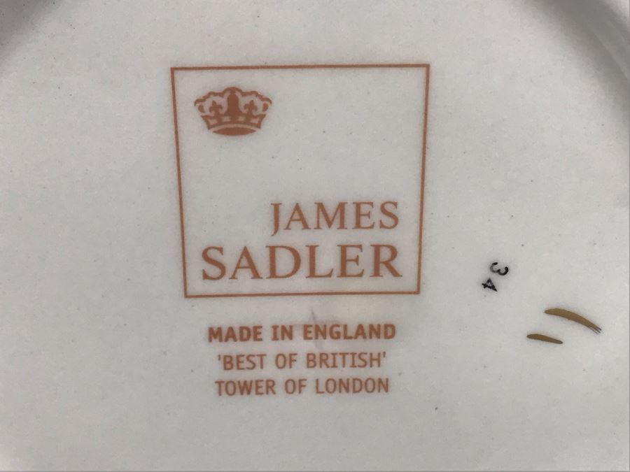 Pair Of James Sadler English Teapots Made In England [Photo 21]