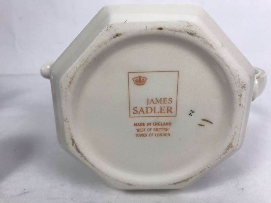 Pair Of James Sadler English Teapots Made In England [Photo 20]