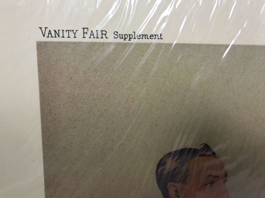 Pair Of Reproduction Vanity Fair Prints Boxer And Pool Player [Photo 13]