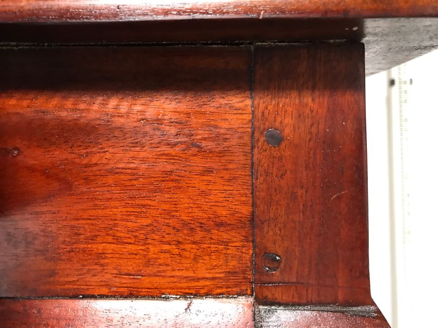 Pair Of Wooden Side Tables With Drawer 1'9.5' X 1'4.5' X 2'7' [Photo 9]