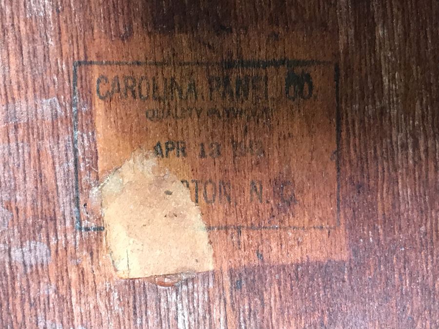 Vintage Carved Oak Table With Ball And Claw Feet By Superior Tables Brooklyn, NY - Slight Chip On Top Of Table - See Photos [Photo 15]