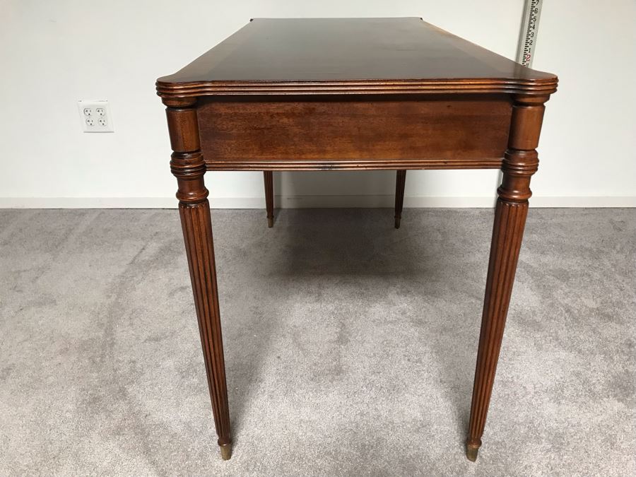 Vintage 3-Drawer Henredon Writing Desk 3'9'W X 1'11'D X 2'6'H [Photo 10]