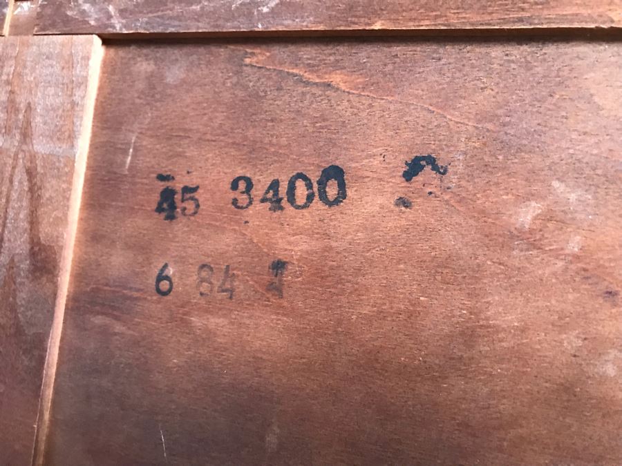 Vintage 3-Drawer Henredon Writing Desk 3'9'W X 1'11'D X 2'6'H [Photo 16]