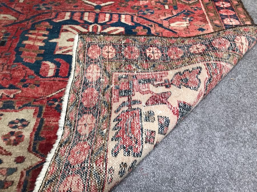 Vintage Hand Knotted Wool Persian Rug Runner 50' X 135' [Photo 11]