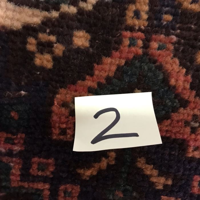 Vintage Hand Knotted Wool Persian Rug Made In Iran 43' X 72' [Photo 14]