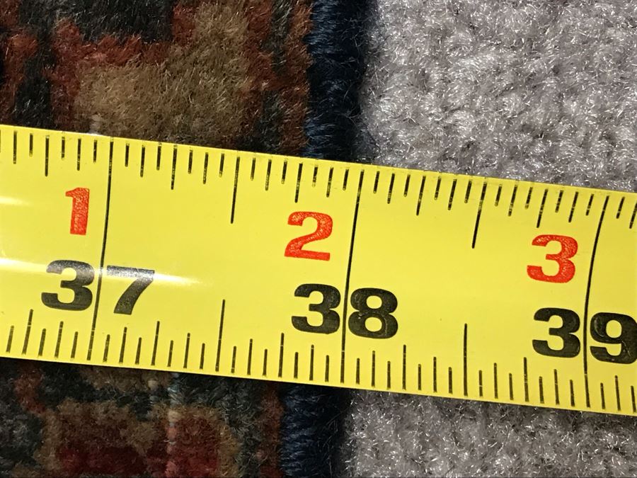 Vintage Hand Knotted Wool Persian Rug 38' X 59' [Photo 10]