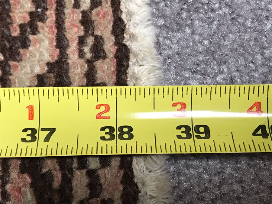 Vintage Hand Knotted Wool Persian Rug 25' X 39' [Photo 9]