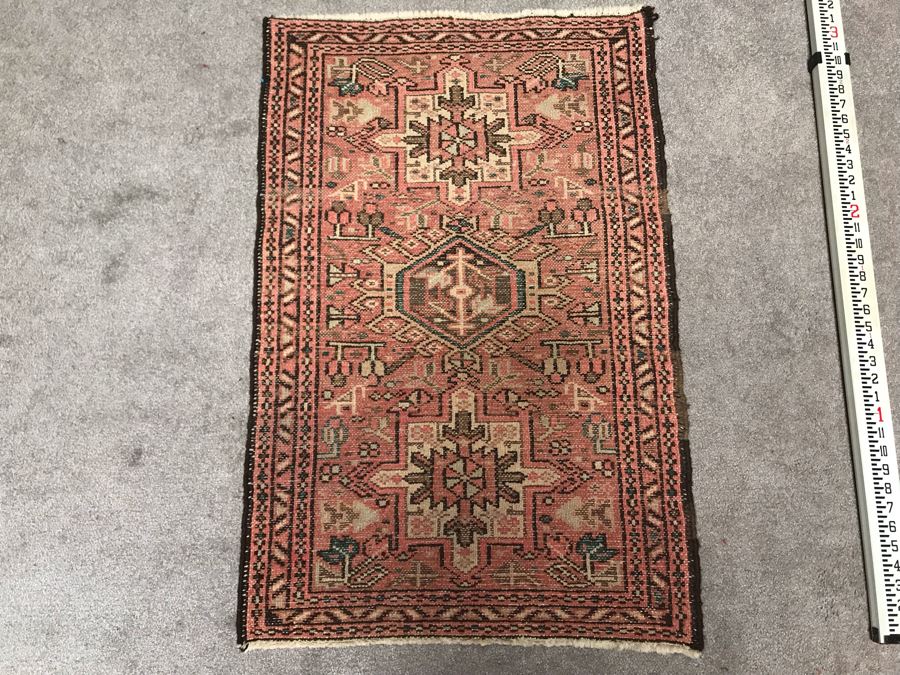Vintage Hand Knotted Wool Persian Rug 25' X 39' [Photo 10]