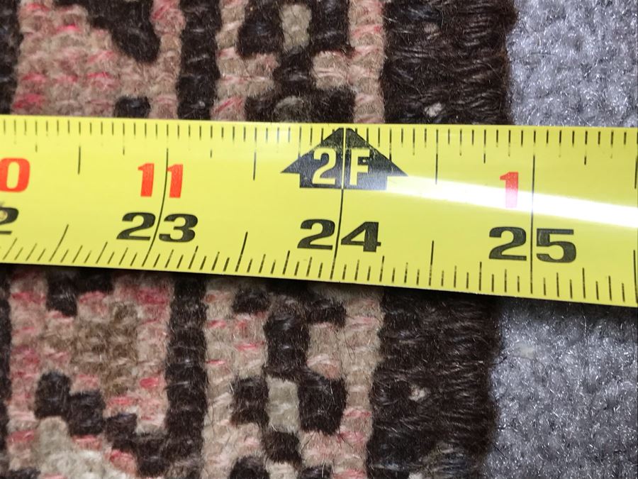 Vintage Hand Knotted Wool Persian Rug 25' X 39' [Photo 8]