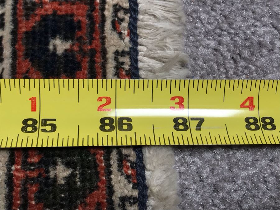 Vintage Hand Knotted Wool Persian Rug 68' X 87' [Photo 15]