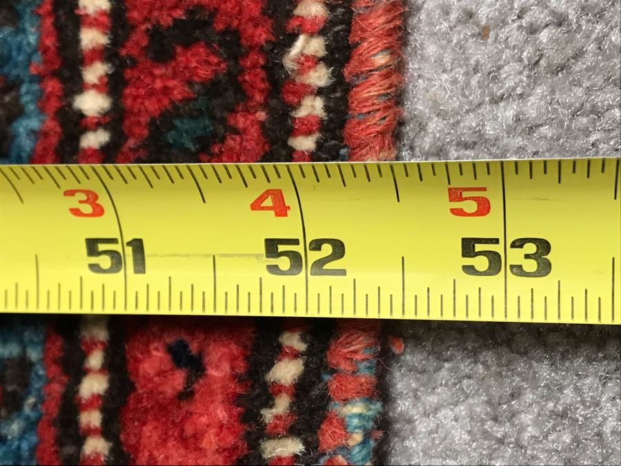 Vintage Hand Knotted Wool Persian Rug 53' X 80' [Photo 16]