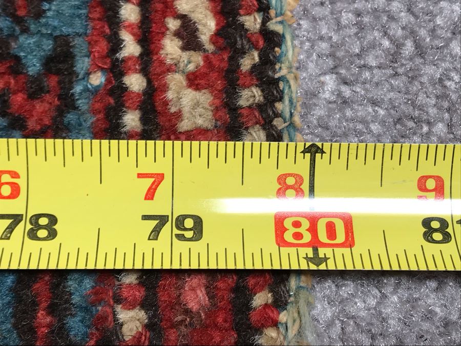 Vintage Hand Knotted Wool Persian Rug 53' X 80' [Photo 17]