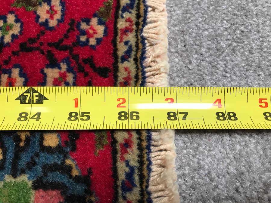 Vintage Hand Knotted Wool Persian Rug 53' X 87' [Photo 16]