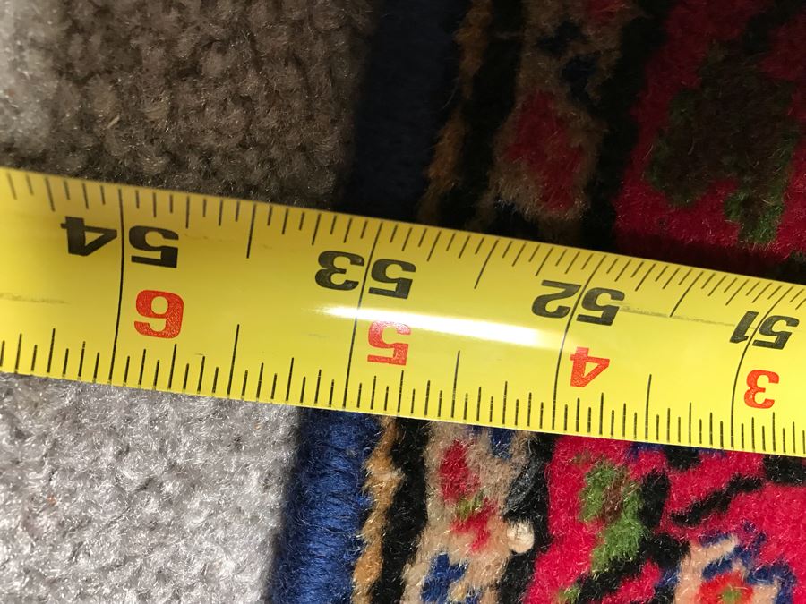 Vintage Hand Knotted Wool Persian Rug 53' X 87' [Photo 15]