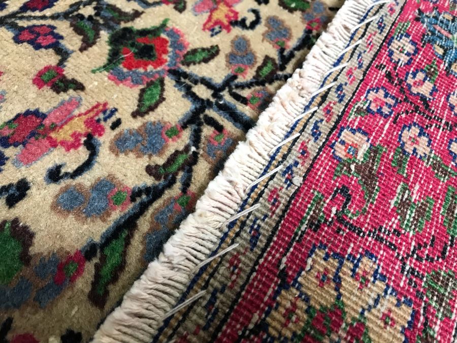 Vintage Hand Knotted Wool Persian Rug 53' X 87' [Photo 17]