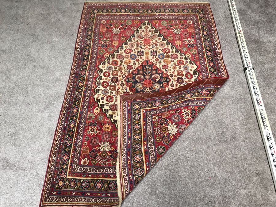 Vintage Hand Knotted Wool Persian Rug 41' X 61' [Photo 2]
