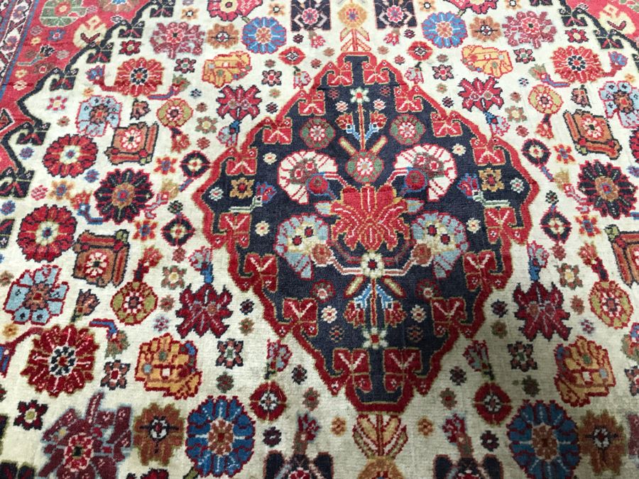 Vintage Hand Knotted Wool Persian Rug 41' X 61' [Photo 9]