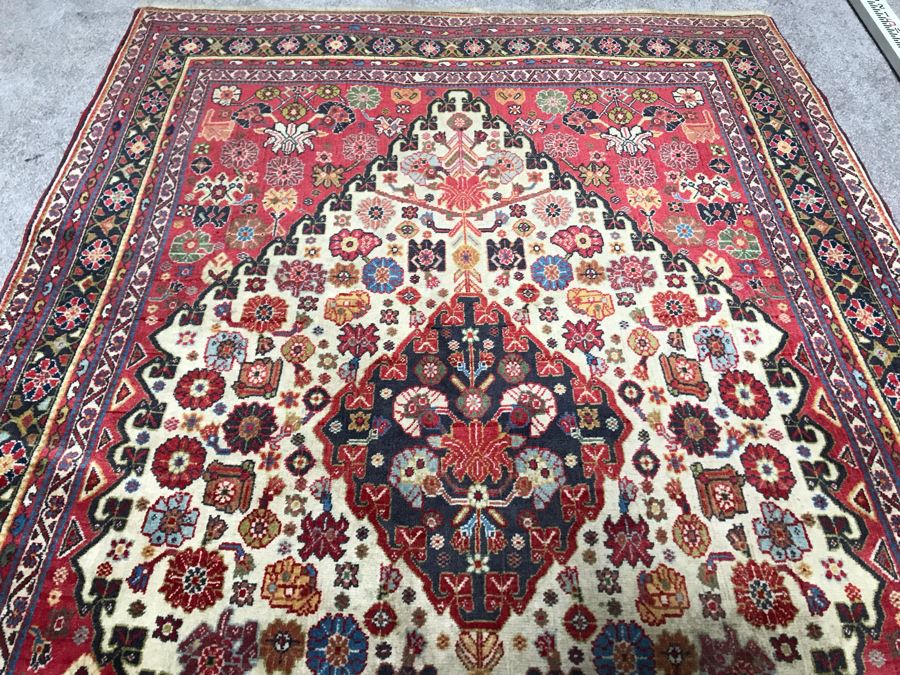 Vintage Hand Knotted Wool Persian Rug 41' X 61' [Photo 10]