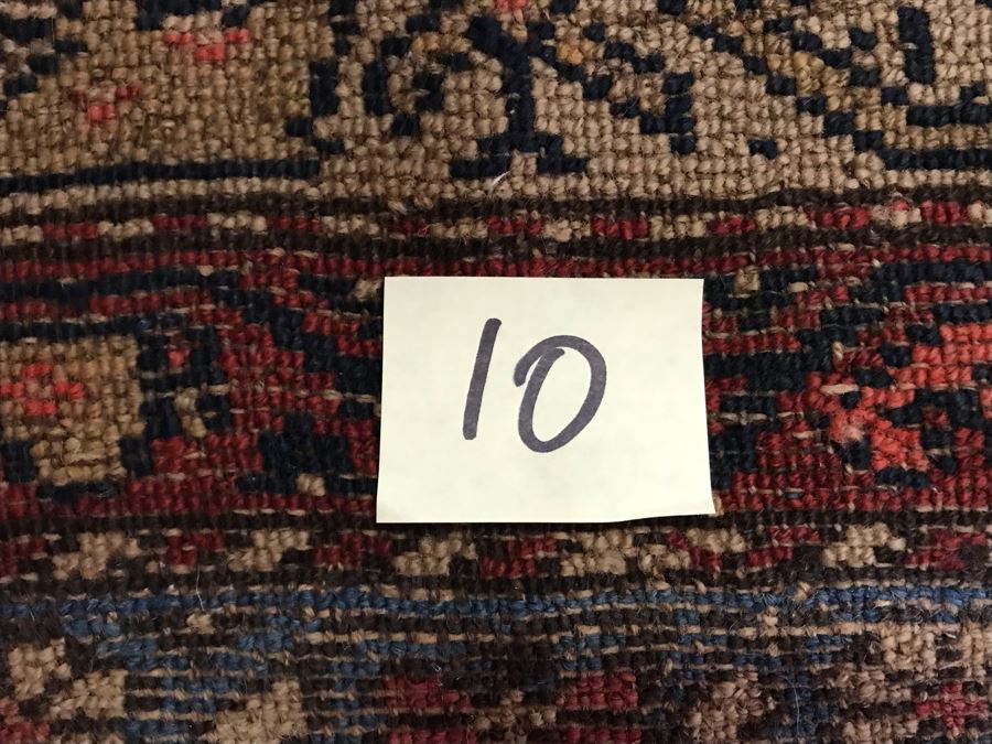 Vintage Hand Knotted Wool Persian Rug 48' X 89' [Photo 16]