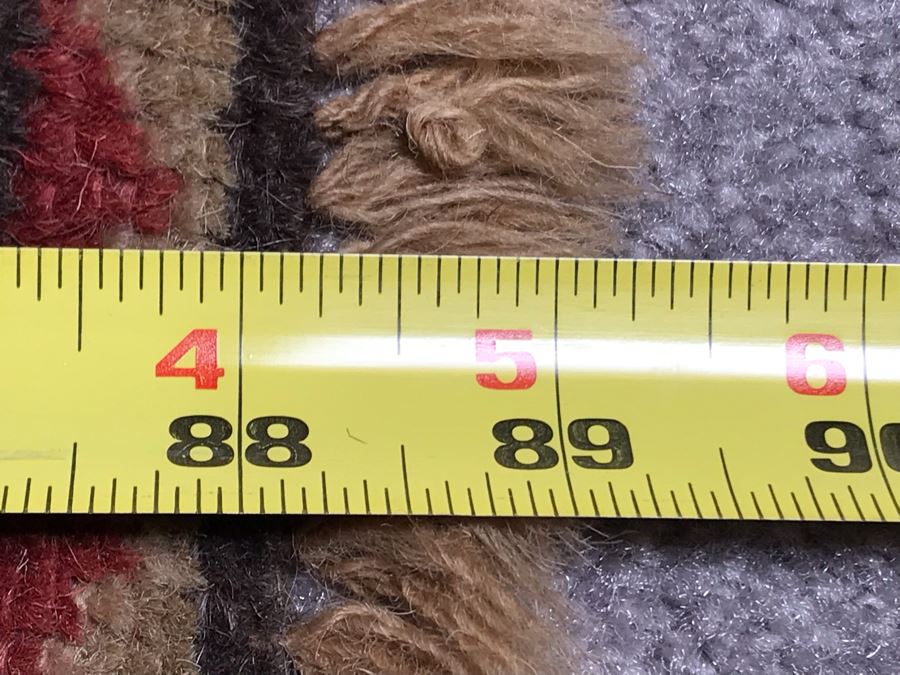 Vintage Hand Knotted Wool Persian Rug 48' X 89' [Photo 14]