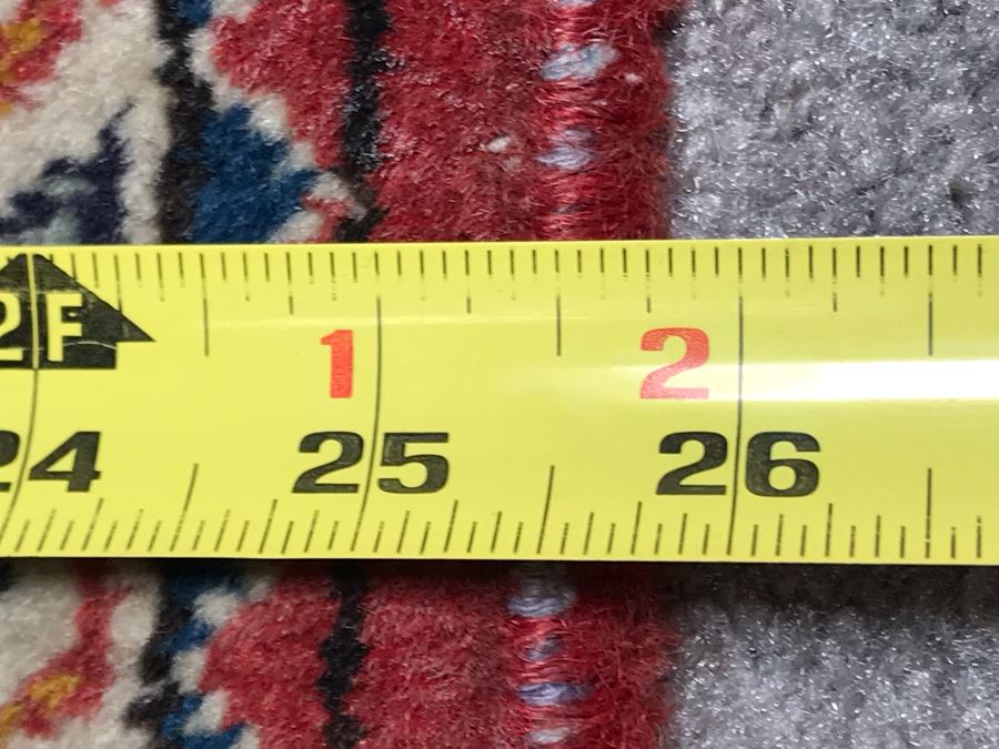 Vintage Hand Knotted Wool Persian Rug 26' X 39' [Photo 13]