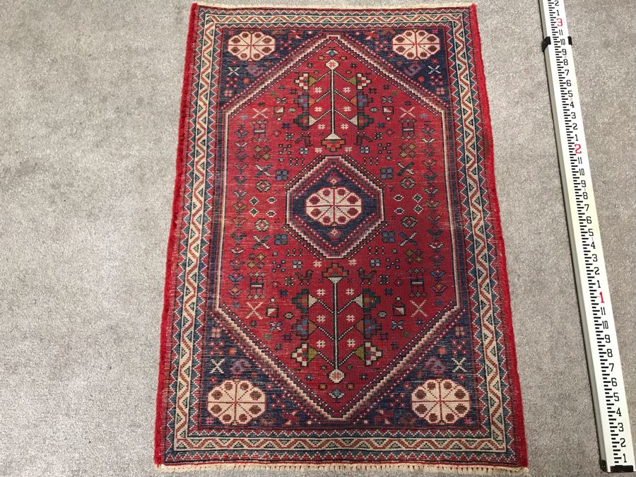 Vintage Hand Knotted Wool Persian Rug 26' X 39' [Photo 15]