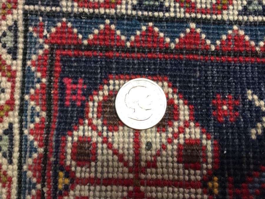 Vintage Hand Knotted Wool Persian Rug 26' X 39' [Photo 11]