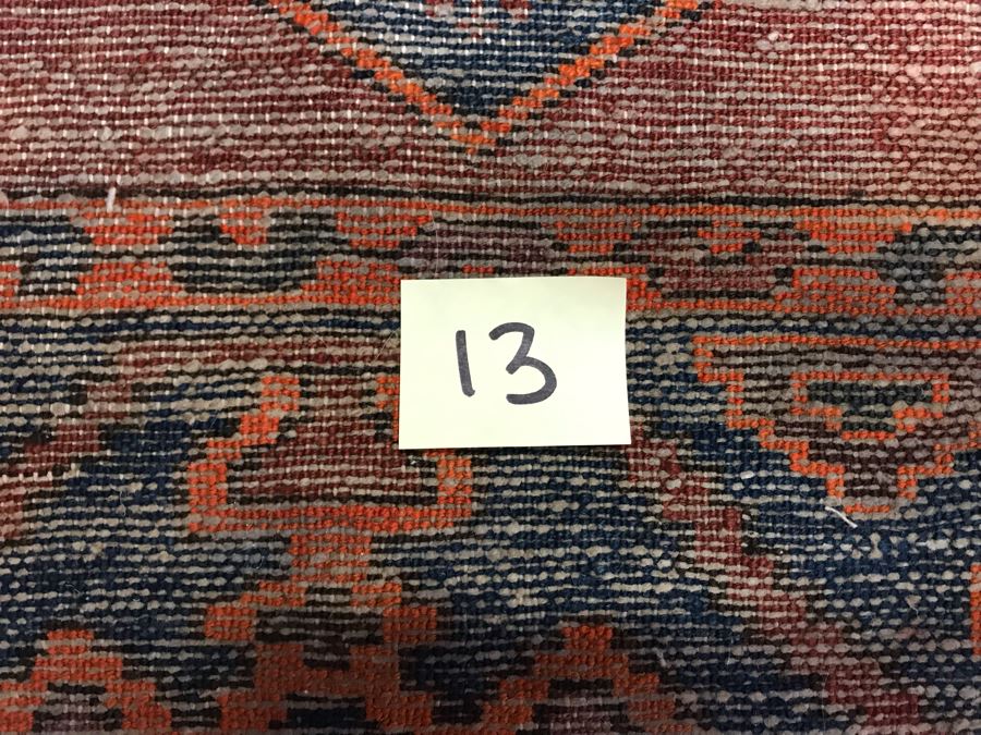 Vintage Hand Knotted Wool Persian Rug 54' X 80' [Photo 18]