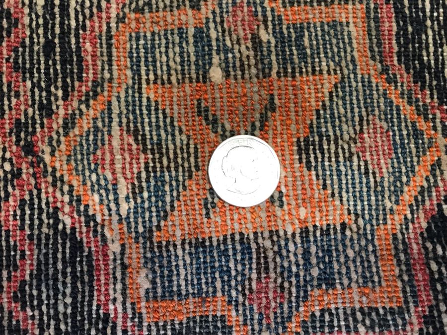 Vintage Hand Knotted Wool Persian Rug 54' X 80' [Photo 13]