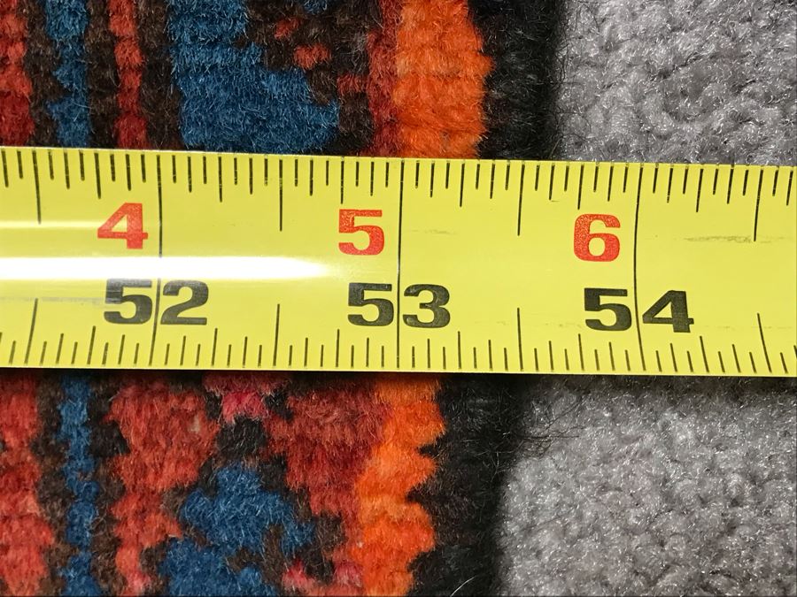 Vintage Hand Knotted Wool Persian Rug 54' X 80' [Photo 15]