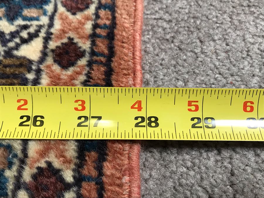 Vintage Hand Knotted Wool Persian Runner Rug From Iran 28' X 152' [Photo 13]