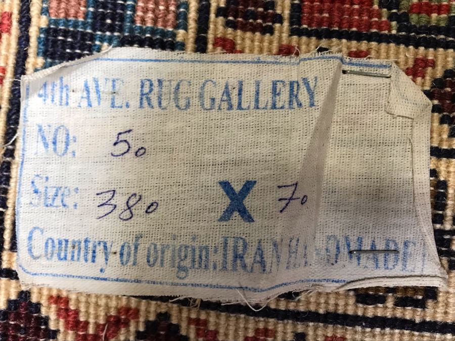 Vintage Hand Knotted Wool Persian Runner Rug From Iran 28' X 152' [Photo 12]