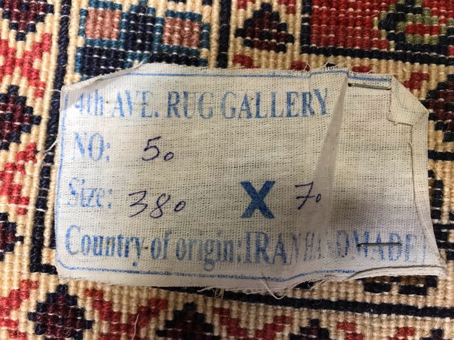 Vintage Hand Knotted Wool Persian Runner Rug From Iran 28' X 152' [Photo 11]