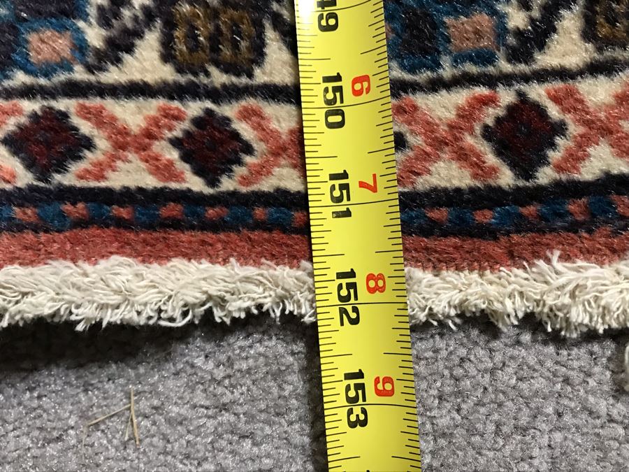 Vintage Hand Knotted Wool Persian Runner Rug From Iran 28' X 152' [Photo 14]