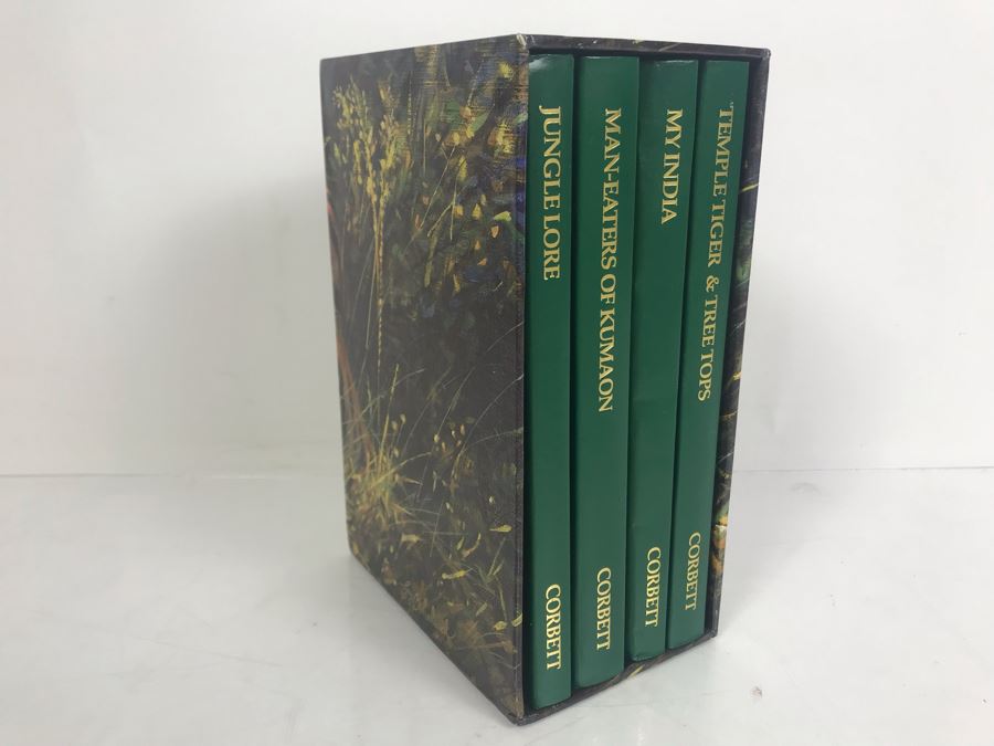 Safari Press Book Collection By Jim Corbett: Temple Tiger & Tree Tops, My India, Man-Eaters Of Kumaon And Jungle Lore - Retails For $100 [Photo 3]