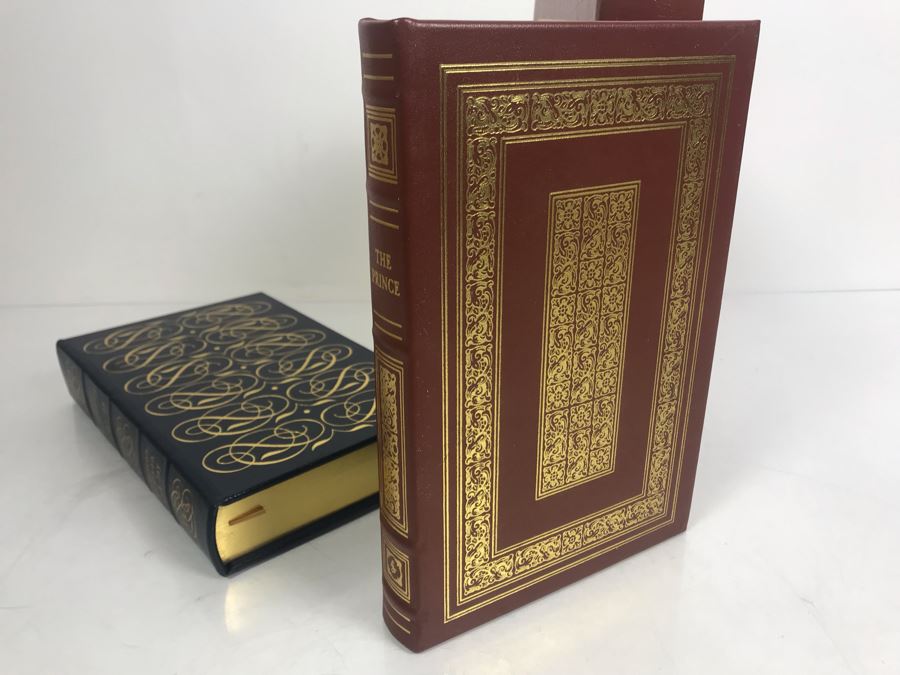 Set Of (4) Easton Press Collector's Edition Genuine Leather Books: The Federalist 1787-88 By Hamilton, Madison And Jay, Livy Titus Livius History Of Early Rome, The Way Of All Flesh By Samuel Butler And The Prince Niccolo Machiavelli [Photo 6]