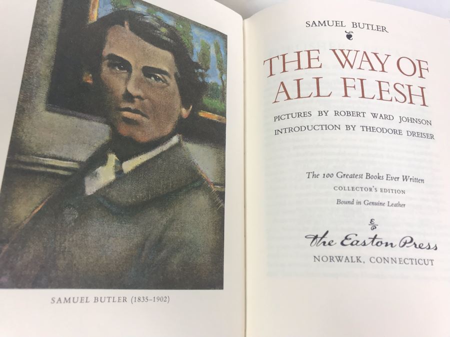 Set Of (4) Easton Press Collector's Edition Genuine Leather Books: The Federalist 1787-88 By Hamilton, Madison And Jay, Livy Titus Livius History Of Early Rome, The Way Of All Flesh By Samuel Butler And The Prince Niccolo Machiavelli [Photo 13]