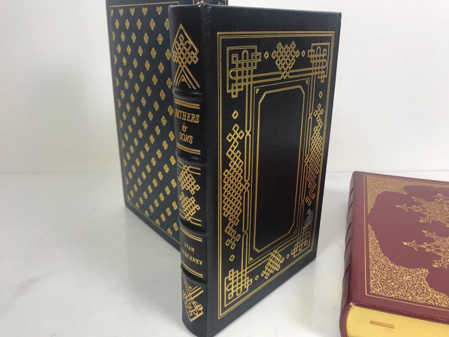 Set Of (4) Easton Press Collector's Edition Genuine Leather Books: The ...